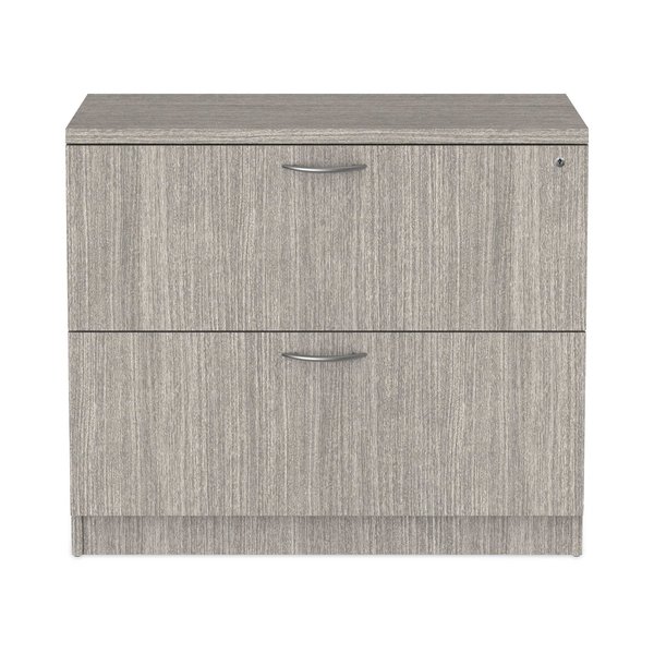 Alera 34 in W 2 Drawer File Cabinets, Gray, Legal; Letter ALEVA513622GY